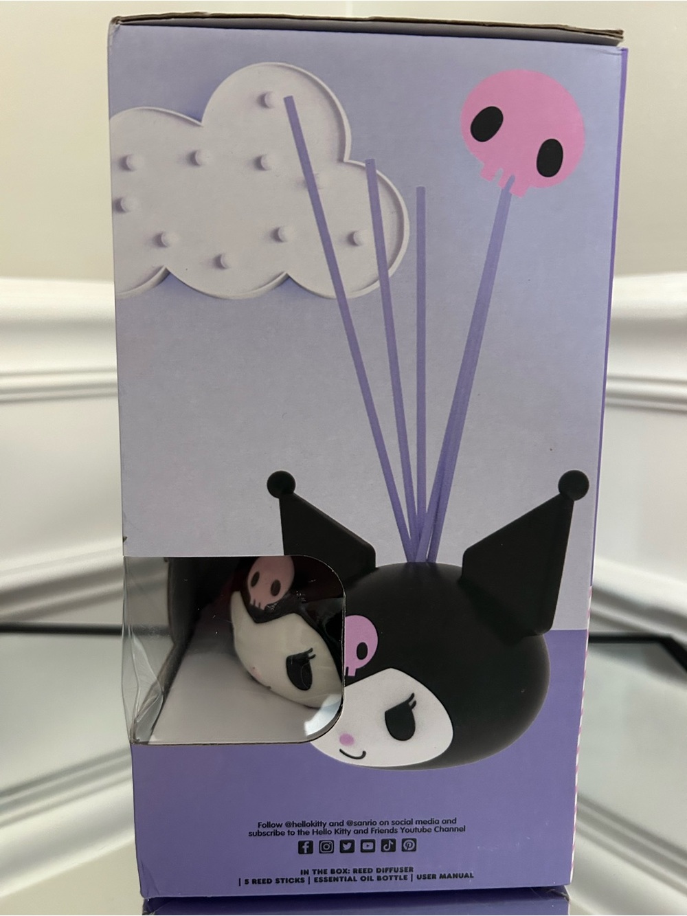 Kuromi Ceramic Reed Diffuser - Picture 3 of 6
